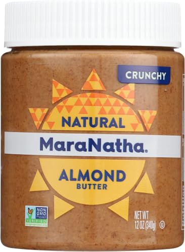 Image of Maranatha, Almond Butter Crunchy No Stir, 12 Ounce (Pack of 6)