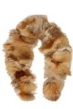 echter Fuchspelz, kein Imitat Finest Luxury, echter Fuchs-Pelzkragen