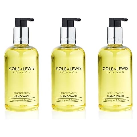 Cole & Lewis Lemongrass & Bergamot Hand Wash Trio Cover