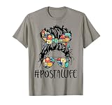 Postallife Mail Carrier Postal Worker Mailwoman Mother's Day T-Shirt