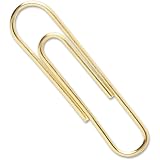 ACCO Gold Tone Clips, Smooth Finish, 2 Size, 100/Box, 4-Pack (400 Clips Total) (72554) – view 2