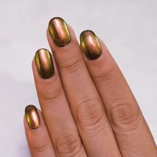 Image of Multi Chrome | Color Changing | Boutique Nail Lacquer | Nail Polish Collection (Goldie locks)