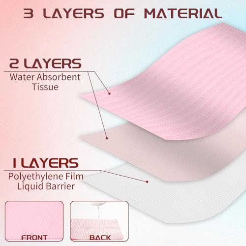 EZ TATTOO Dental Bibs Disposable 13"x18" - Image 2