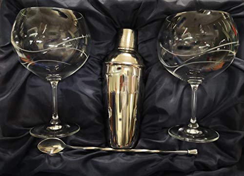 Juego DE 2 Copas DE Gin Tonic 990 CL 3 Piezas Bohemia