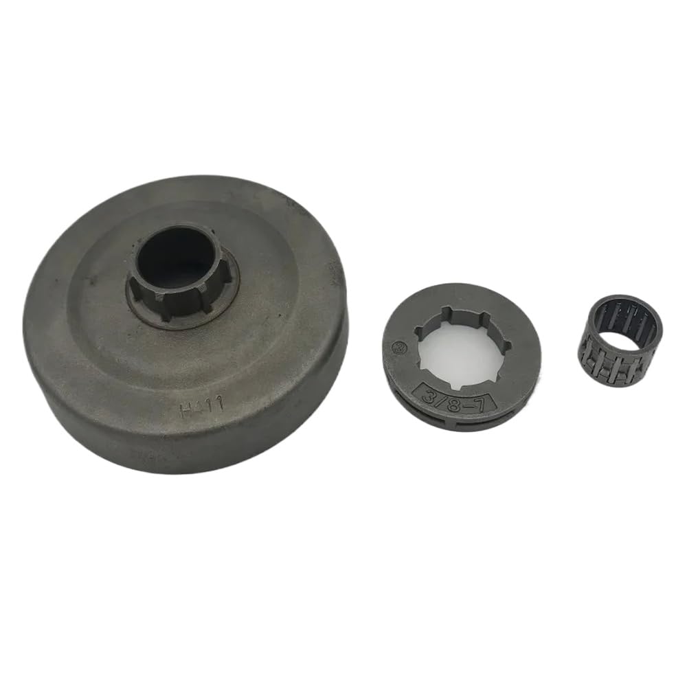 Kit de rodamiento de piñón de Tambor de Embrague de 3/8 de Pulgada Compatible con Modelos de Motosierra 55 51 50 254 154 55 más Piezas 503088702