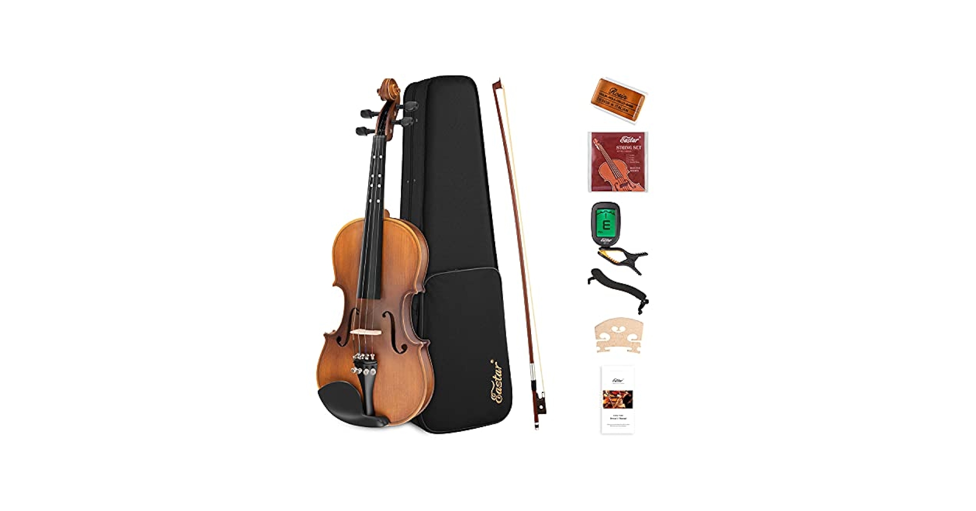 Amazon.com: Eastar 1/4 Violin Set Fiddle for Beginners with