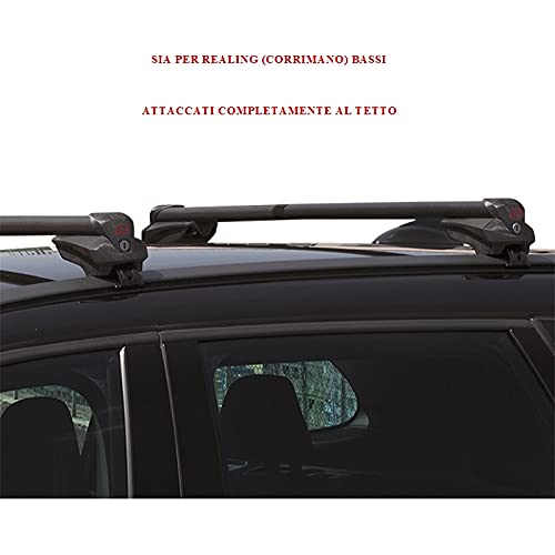 BARRE Portatutto K39 Portabagagli Portapacchi Volkswagen Touran II dal 2015