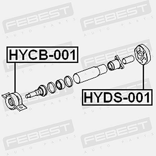 Miniatura 2 de OEM 49190-26000 de Febest HYDS-001 del eje de transmisión del equipo del equipo del acoplamiento