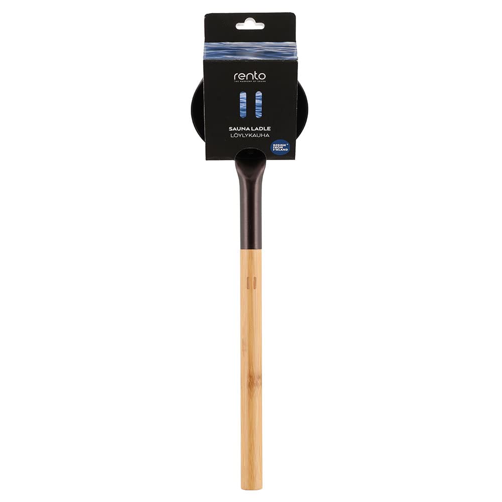 Hochwertige Sauna- Set's inkl. digitaler POOL Total Saunabroschüre (Saunakübel mit Henkel + Saunakelle, Schwarz) – Saunazubehör – Made in Finland