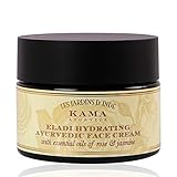 Kama Ayurveda Eladi Hydrating Ayurvedic Face Cream with Pure Essential Oils of Rose and Jasmine, 50g