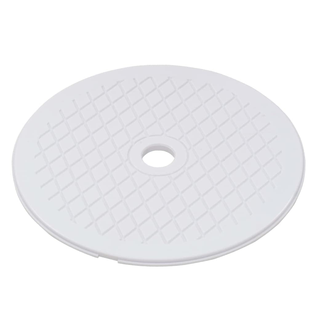 Gecheer 11-TLG. Pool-Skimmer-Set, Breitmaulskimmer Set, Breitmaul Einbauskimmer-Komplett-Set, Skimmer Set inkl. Pool Oberflächenskimmer Skimmer 34,3 x 25 x 30,5 cm
