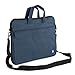 VulTech Borsa Tracolla Laptop 15-15,6", Custodia PC Compatibile con MacBook Pro/Air, HP, Lenovo, Dell, Asus – Vano Imbottito, Tasca Frontale, Fascia per Trolley, Tracolla Rimovibile, blu
