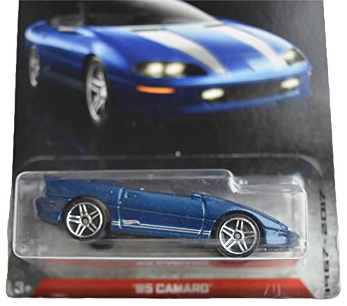 Hot Wheels Camaro Fifty year 95 Camaro azul miniatura 2