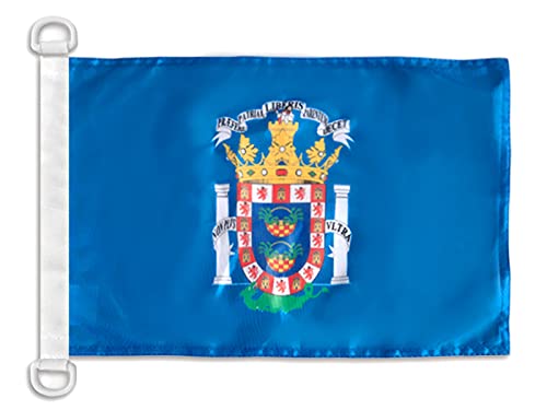 AZ FLAG Melilla Nautical Flag 18'' x 12'', Autonomous city of Melilla, Spain flags 30 x 45 cm, Banner 12x18 in for boat โ image 1