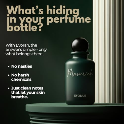 Image of House Of Evorah Maverick Eau De Parfum (25 ml) - Musky, Floral & Amber Everyday Scent | Perfume For Man | Perfume For Men