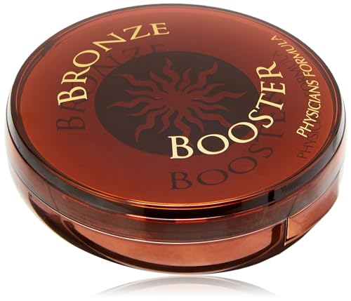 Physicians Formula - Bronze Booster Glow-Boosting Pressed Bronzer - Bronceador Ligero/Medio que Proporciona un Bronceado Instantáneo y Duradero - con Vitaminas y Antioxidantes - Medium/Dark