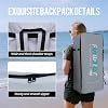 FunWater Paddle Board Backpack Large Capacity Paddleboard Bag Inflatable Paddle Board Bag For Comfortable Carrying Paddleboard Accessories Paddleboard Storage Bag