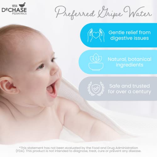 Dr. Chase Kolik Original Gripe Water - Colic Relief For Newborns & Infants - Safe, All Natural Gas Drops For Babies - Herbal Formula To Ease Digestive Discomfort & Fussiness - 5 Fl. Oz (Pack Of 2) #TOP3