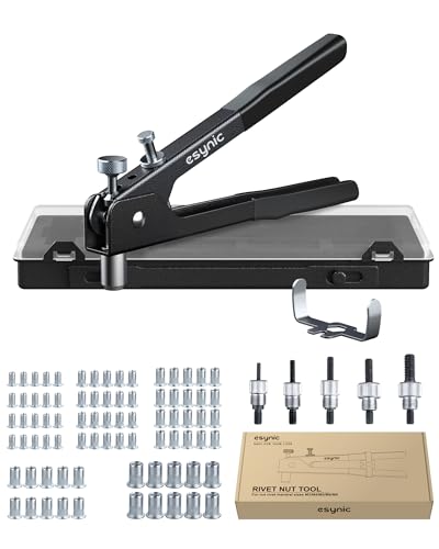 Disegno Umanizzato: Include la Chiave per Tenere le Maniglie e Regolare i Mandrini, Utensile Robusto ed Ergonomico Realizzato in Acciaio, che Consentono di Risparmiare il 40% di Fatica in più Rispetto ai Comuni Strumenti