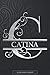 Produktbild Catina: Monogram Silver Letter C The Catina Name - Catina Name Custom Gift Planner Calendar Notebook Journal