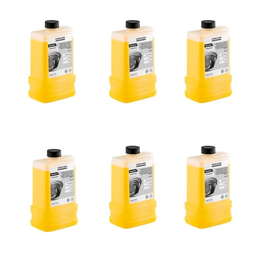 SOS - Juego de 6 botellas protectoras de máquina PressurePro Advance RM110 1L para limpiador de vapor KÄRCHER 6.295.625.0, 62956250