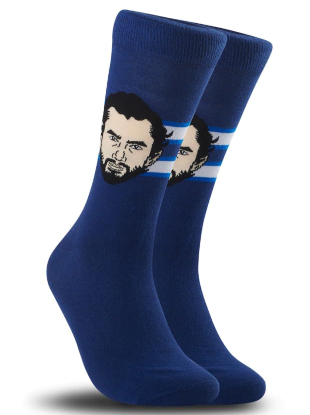 Major League Socks - NHL - Connor Hellebuyck - Hockey Fan Holiday Gift Unisex Apparel (Size 7-13)