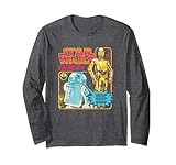 Star Wars Flea Market Retro R2-D2 & C-3P0 Manche Longue