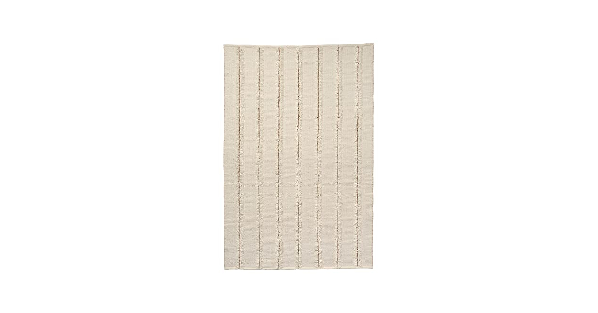 Ikea PEDERSBORG rug, flatwoven, 133x195 cm, natural/off