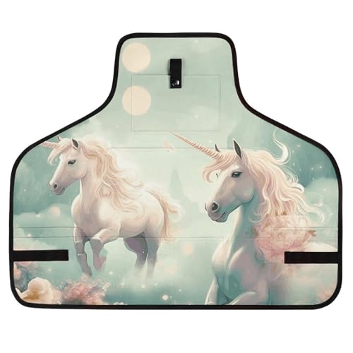 Delantal de trabajo Two Horses con 8 bolsillos ajustable unisex miniatura 1