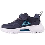 Kappa Unisex Kinder tendai k unisex kids Stra en Laufschuh, 6766 Navy Türkis, 30 EU
