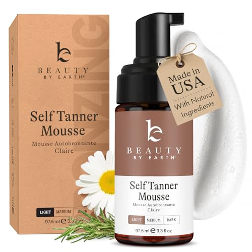 USA Made Organic Self Tanner Mousse