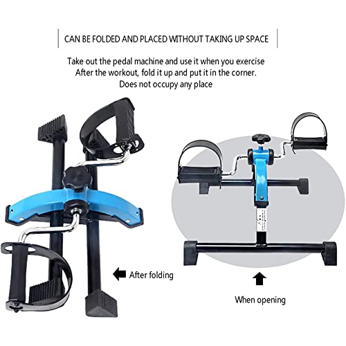 Mini bicicleta portátil para ejercicio bajo escritorio miniatura 2