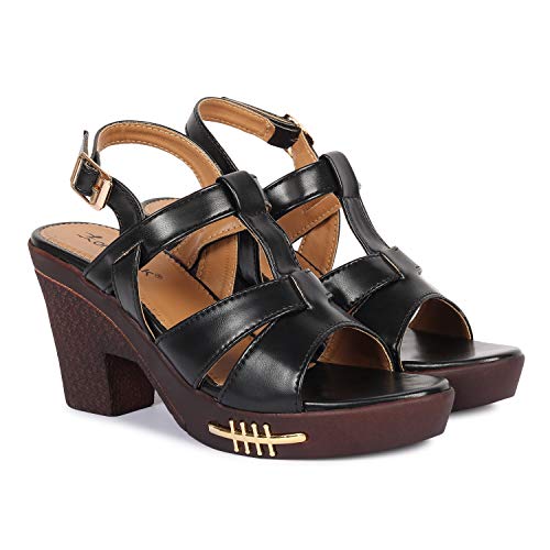 Image of Longwalk Women's & Girls' Fashion Sandal Comfortable Heel Party Wedge Sandals