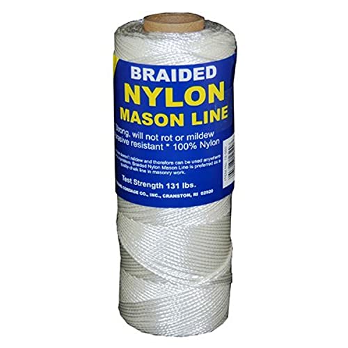 T.W Evans Cordage 12-000 Number-1 Braided Nylon Mason Line, 1000-Feet