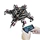 Adeept RaspClaws Hexapod Spider Robot Kit für Raspberry Pi 4/3 Modell B+/B, STEAM Crawling Robot, OpenCV-Zielverfolgung, Videoübertragung,PDF-Handbuch