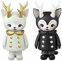 MEDICOM TOY - ひなたかほり ブラックモリス Amazon.co.jp: ホワイト ブラック モリス WHITE BLACK MORRIS