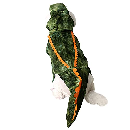 Alligator Dog Costume - Funny Dog Costume, Halloween Dog Crocodile Costume For Small Medium Large Dogs, Funny Cosplay Dress - Dress Your Dogs Like A Croc #TOP5