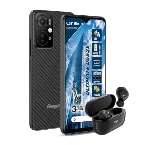 Energizer Ultimate U652S – 6,5-Zoll-Smartphone, 4G, 4000-mAh-Akku, 64 GB RAM, 2 GB ROM-Speicher, entsperrt – günstig – Europa-Version