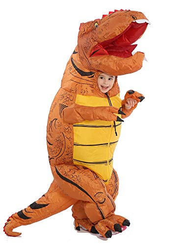 Funny Costumes T-Rex Dinosaur Costume Child Size 4-6 (Brown) #TOP3