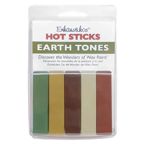 Enkaustikos Earth Tones Hot Sticks Set 5-Pack