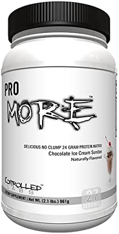 Miniatura 6 de CONTROLLED LABS Paquete - Tríada naranja (30 porciones), aceite de pescado naranja oximega (120 cápsulas blandas), PROmore Protein (27 Serv) Helado