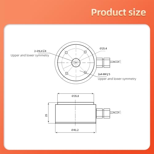 Capteur de force de compression 30kg pour système de détection tactile sensible