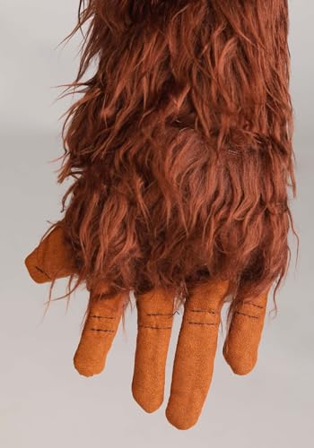 Disfraz infantil de Bigfoot con máscara y guantes miniatura 4