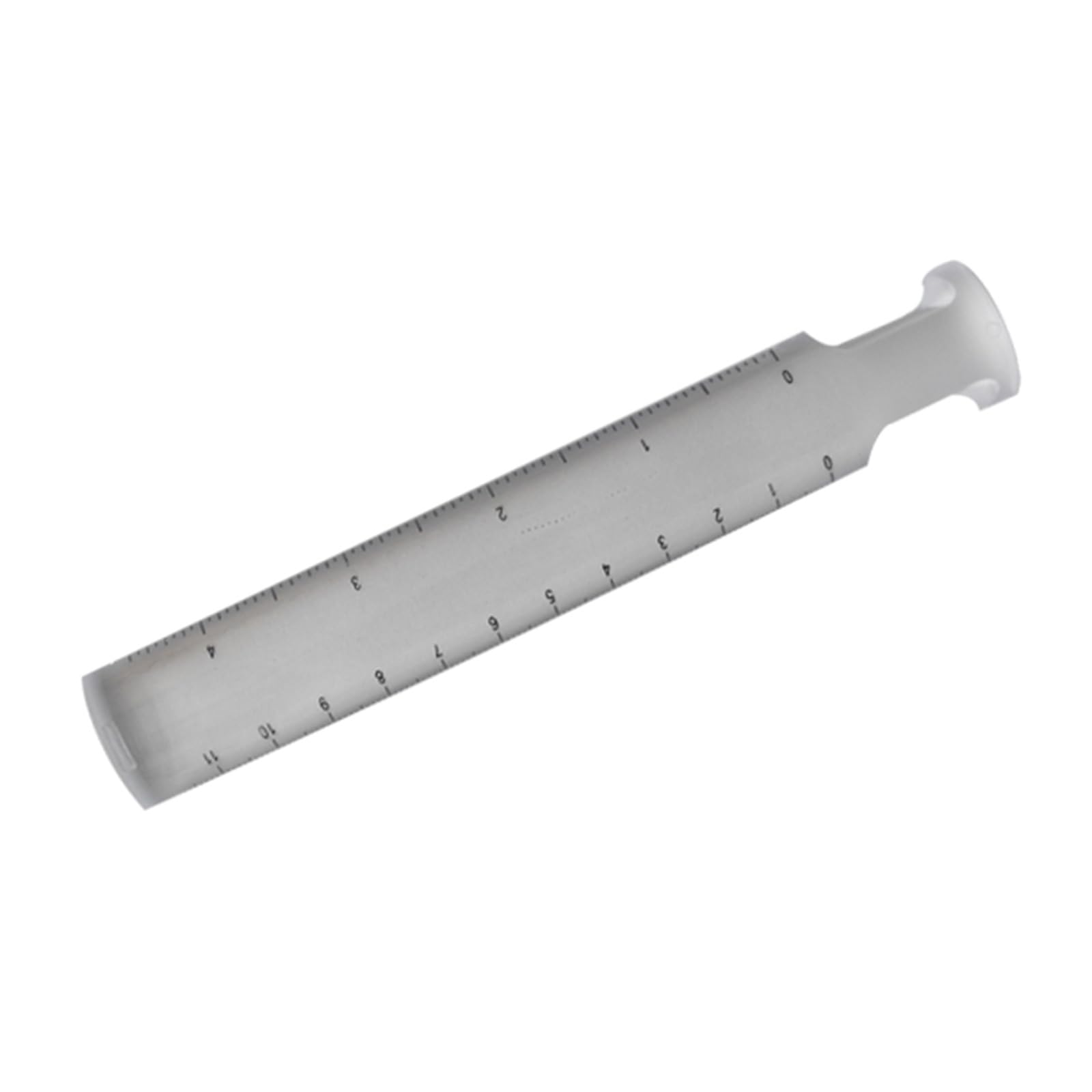 Buxuaaaa Portable Acrylic Ruler Magnifier Featuring 2X Power Scales Accurate Reading Crafting Student Magnifier