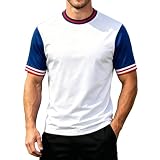 Maillot Foot France 2026 T Shirt Homme T Shirt Homme été imprimé sur Le thème de l'équipe d'Angleterre col Rond Manches Courtes Style décontracté