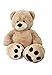 dutis Teddybär Bär 1m Hellbraun Kuschelbär 100 cm Teddy Plüschtier Kuscheltier