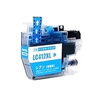 Amazon.co.jp: 【J-ECO】LC412XLC シアン 大容量 単品 ブラザー対応