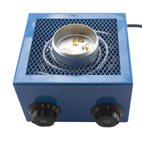 GZPKJ Secador De Relojes, Máquina De Cronometraje De Reloj, Herramienta De Secado De Reparación De Relojes, Ajuste De Temperatura 30-110 °C, Cronometraje 0-60 Min, para cronometraje De Relojería