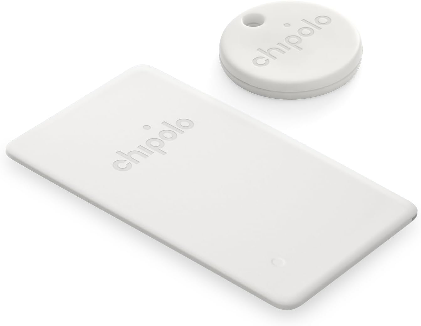 ChipoloPoint Bundle - Finder, Bluetooth Tracker - Works with Google's Find My Device app (Android only) (Off White)