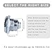 JIQI Rotating Tongue Lock 7mm Tongue Curvature, with a Square-Shaped Lock Cylinder, for Industrial Electric Boxes.